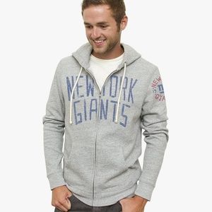 Junk Food Clothing NFL New York Giants Zip Hoodie